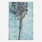 Jim Dine, Ravenna in November, 1988, helio-relief, spit-bite etching and soft-ground etching with hand coloring on Arches Cover White paper