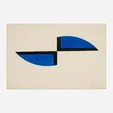 Leon Polk Smith, Untitled, 1978, gouache and pencil on paper