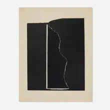 Leon Polk Smith, Untitled, 1959, collage on board