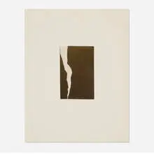 Leon Polk Smith, Untitled, 1960, collage on paper