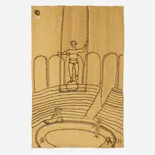Alexander Calder, Circus, 1975, hand-woven maguey fiber