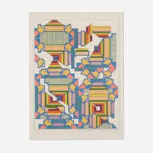 Untilted by Eduardo Paolozzi, 1973, screenprint on paper, sold Jan 2019