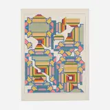 Eduardo Paolozzi, Untilted, 1973, screenprint on paper