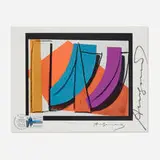 Andy Warhol, U.N. Stamp, 1979, offset lithograph on Rives paper
