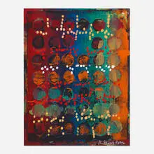 Richmond Burton, Untitled, 1997, acrylic on paper
