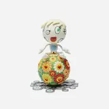 Takashi Murakami, Oval (Peter Norton Christmas Project), 2000, colored plastic, vinyl, mini cd