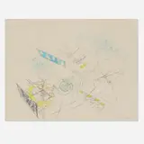Roberto Sebastian Matta, Untitled (Study for Painting)