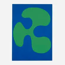 Color Forms (G) by Leon Polk Smith, 1974, screenprint on paper, sold Jan 2019