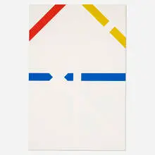 Charles Bezie, Primaire, 1982-84, acrylic on canvas