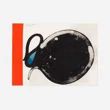 Matsumi Kanemitsu, Untitled, 1966, acrylic and gouache on paper