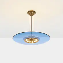 chandelier, model 1441 by Max Ingrand, c. 1954, crystal, brass, aluminum, sold Oct 2018