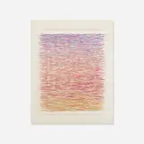 Irving Harper, Untitled, c. 1960, string, nails, paper