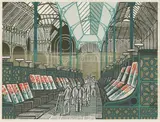 Untitled by Edward Bawden, 1965 linocut, sold Apr 2021