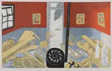 Edward Bawden, Untitled, Edward Bawden RA (1903-1989) 'Dunkirk' lithograph in colours