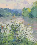 Pierre Bittar, Untitled, oil on canvas 56 x 47cm .