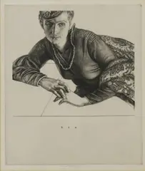 Robert Austin, Untitled, *Robert Sargent Austin RA (1895-1973) 'Portrait (Noel Edwards)' engraving