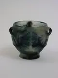 Joseph Gabriel Rousseau, A pate de verre glass vase,