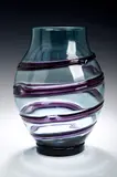 James Hogan, A Whitefriars glass vase,, A Whitefriars glass vase,