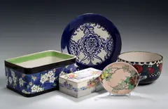 Mak Merry, A rectangular box and cover,