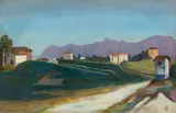 Weg nach Lugano by Karl Hofer, 1926, Öl auf Leinwand, sold Jun 2017