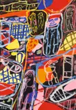 Jean Dubuffet, Site avec six personnages