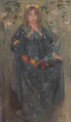 Lovis Corinth, Herbstblumen“ (Frühling), 1895, Öl auf Leinwand