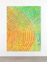 Katharina Grosse, Untitled, 2002, Acryl auf Leinwand