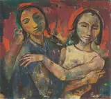 Karl Hofer, Esther und Ruth
