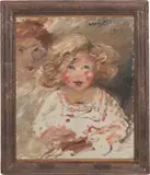 Lovis Corinth, Erika, 1916, Öl auf Leinwand