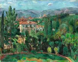 Hans Purrmann, Blick über Florenz, 1935, Öl auf Leinwand