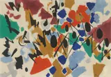 Ernst Wilhelm Nay, Mutation, 1953, Öl auf Leinwand