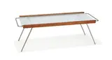 Bill Lam, Adjustable coffee table, c. 1950, Lam Workshop Inc