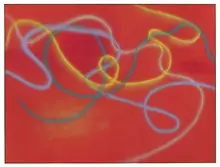 Dan Christensen, Red-Red, 1968, Acrylic on canvas