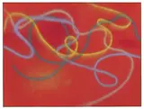 Dan Christensen, Red-Red, 1968, Acrylic on canvas