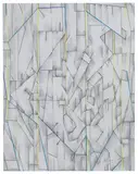 Lee Mullican, Untitled, 1995, Graphite and colored pencil on paper