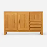 Maison Regain, Cabinet, c. 1975, elm
