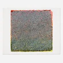 Warren Rohrer, Barks and Marks, 1988, lithograph in colors on BFK Rives