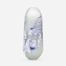 Untitled (from the Contiguous Fragment series) by Joel Philip Myers, 1981, hand-blown and applied glass, sold Mar 2024