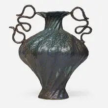 Peter Schlesinger, Large vessel, 1994, glazed stoneware