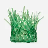 Robert Dobson, Basket, c. 2000, wire, plastic