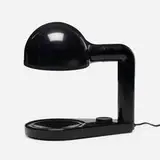 Adam Thiani and Alberto Dal Lago, Drive table lamp, c. 1970, plastic, rubber, safety glass