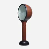 Adam Thiani and Alberto Dal Lago, Drive table lamp, c. 1970, plastic, rubber, safety glass