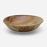 Large bowl by Toshiko Takaezu, c. 1975, glazed stoneware, sold Mar 2024