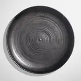 Plate by Toshiko Takaezu, c. 1975, glazed stoneware, sold Mar 2024