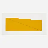 Robert Mangold, Untitled (from A Book of Silk Screenprints - Multiple Panel Paintings portfolio), screenprint in colors on Fabriano Cotton
