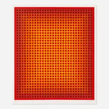 Sequential Chroma by Julian Stanczak, 1978, screenprint in colors, sold Mar 2024