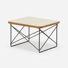 LTR by Charles and Ray Eames, 1950, birch plywood, enameled steel, sold Mar 2024