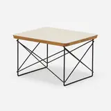 LTR by Charles and Ray Eames, 1950, birch plywood, enameled steel, sold Mar 2024