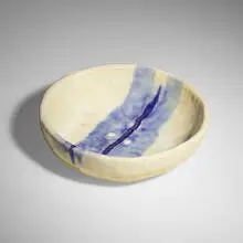 Untitled by Jb Blunk, c. 1975, glazed earthenware, sold Feb 2024