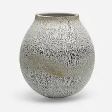 Vase by Adam Silverman, 2010, glazed stoneware, sold Feb 2024
